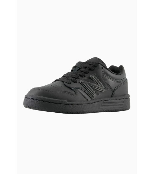 New Balance Kids' Black Leather Sneakers | Shop Now